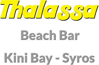 Thalassa Beach Bar Kini
